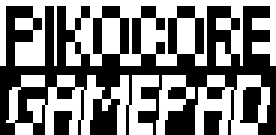 Pixel-art boot splash for the community Pikocore GamePi13 handheld-console port