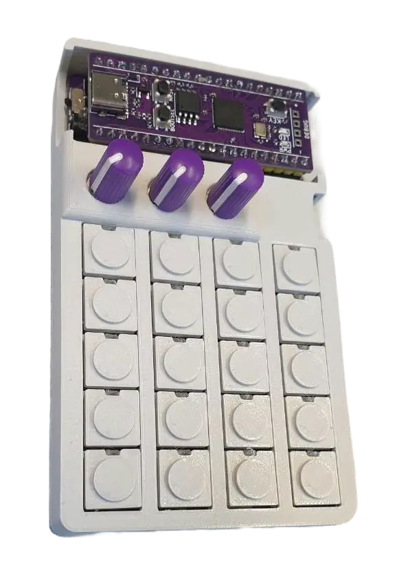 USB-powered printable Zeptocore case