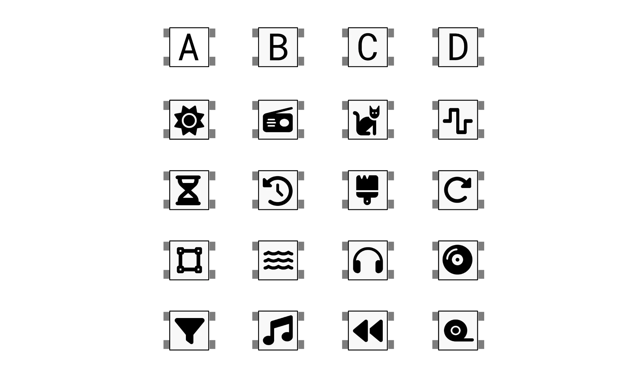 Zeptocore effects button reference
